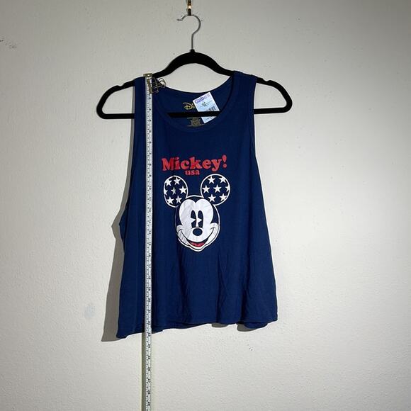 DISNEY Blue Tank Top with Mickey Mouse Size XXL NWT - Picture 2 of 7